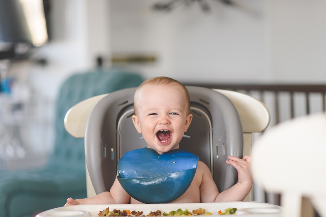 Used for about a year before our little one moved to a proper highchair. Plastic, wipes clean, has a fitted strap.