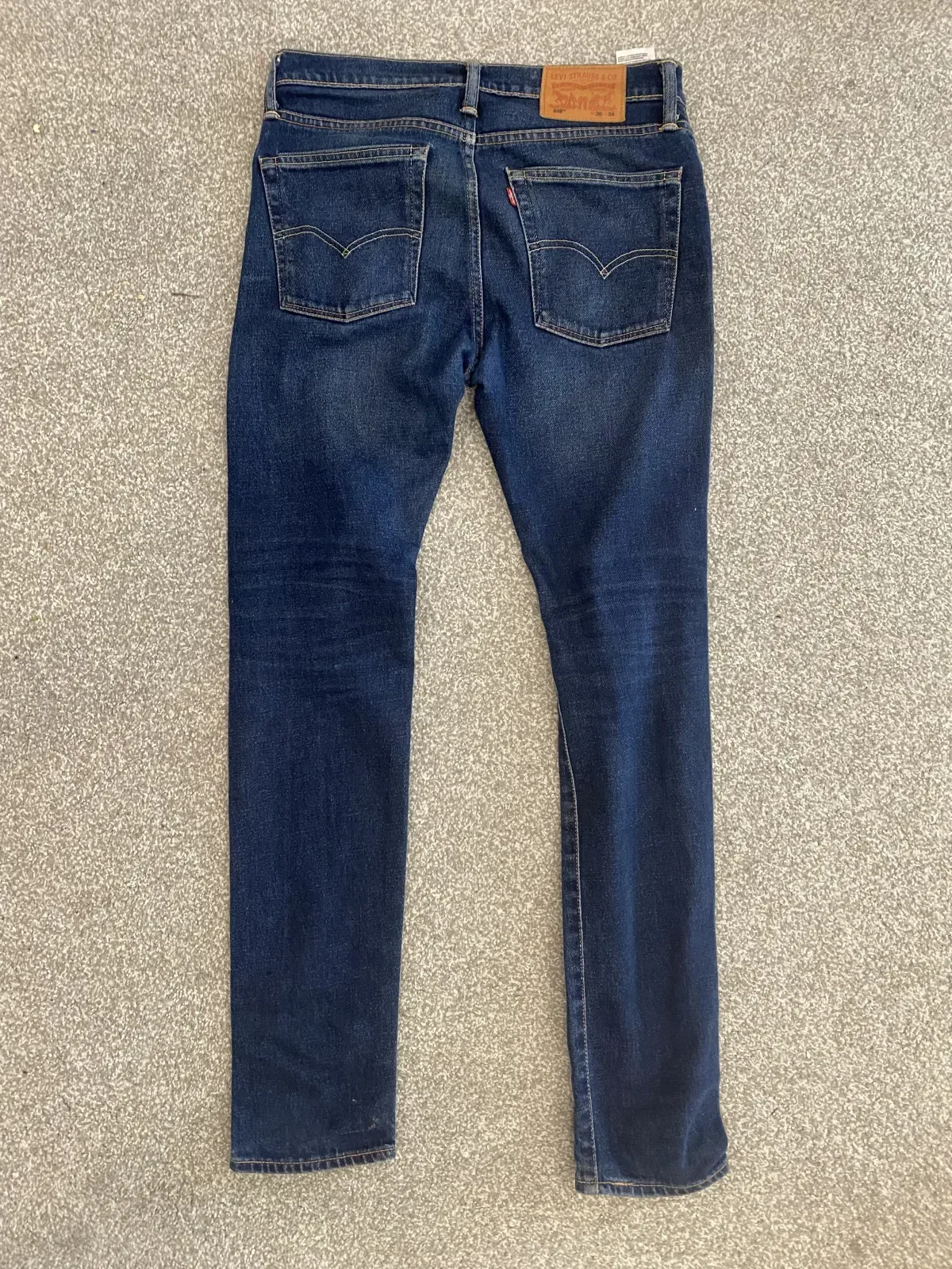 Skinny fit levis waist 30 leg 34